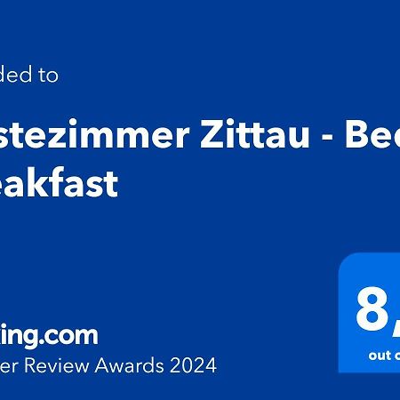 Gaestezimmer Zittau - Bed & Breakfast Экстерьер фото